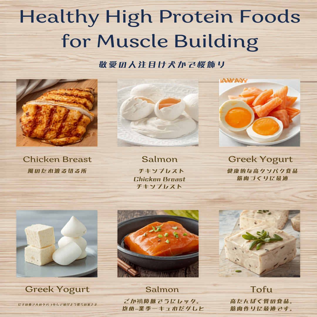 タンパク質が豊富な食材一覧