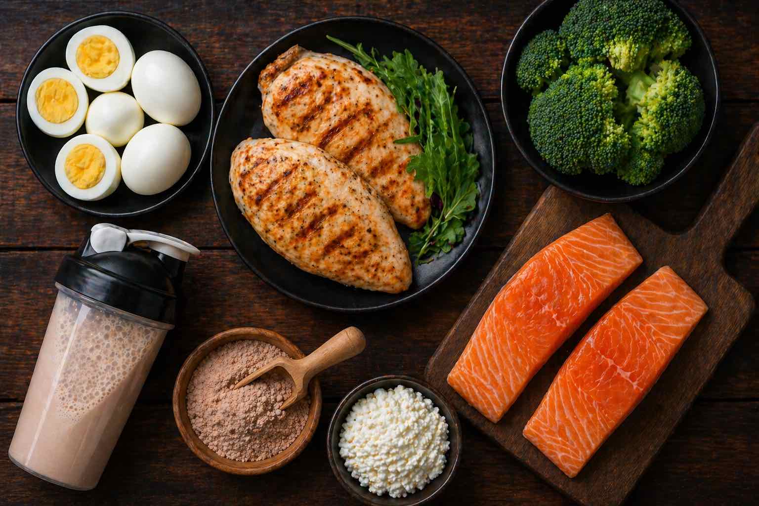 ダイエット中の高タンパク食事メニュー