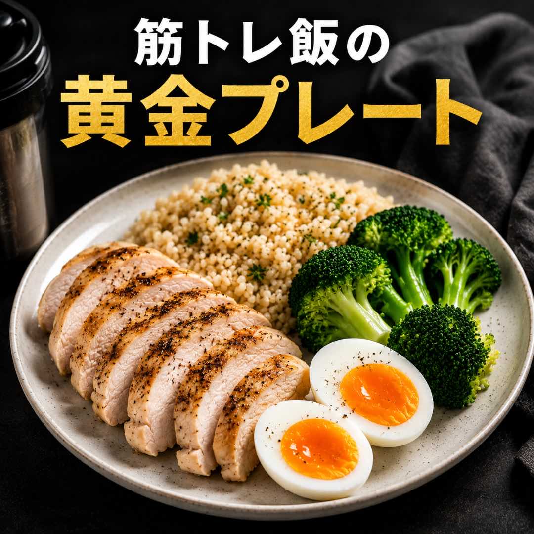 筋トレ飯の黄金プレート
